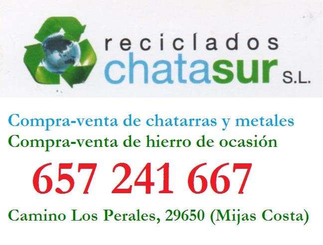 Reciclado - Acero - Aluminio - Baterias - Chatarreria - Alhaurin el Grande